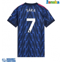 Arsenal Bukayo Saka #7 Gostujuci Dres za Ženska 2025-26 Kratak Rukav